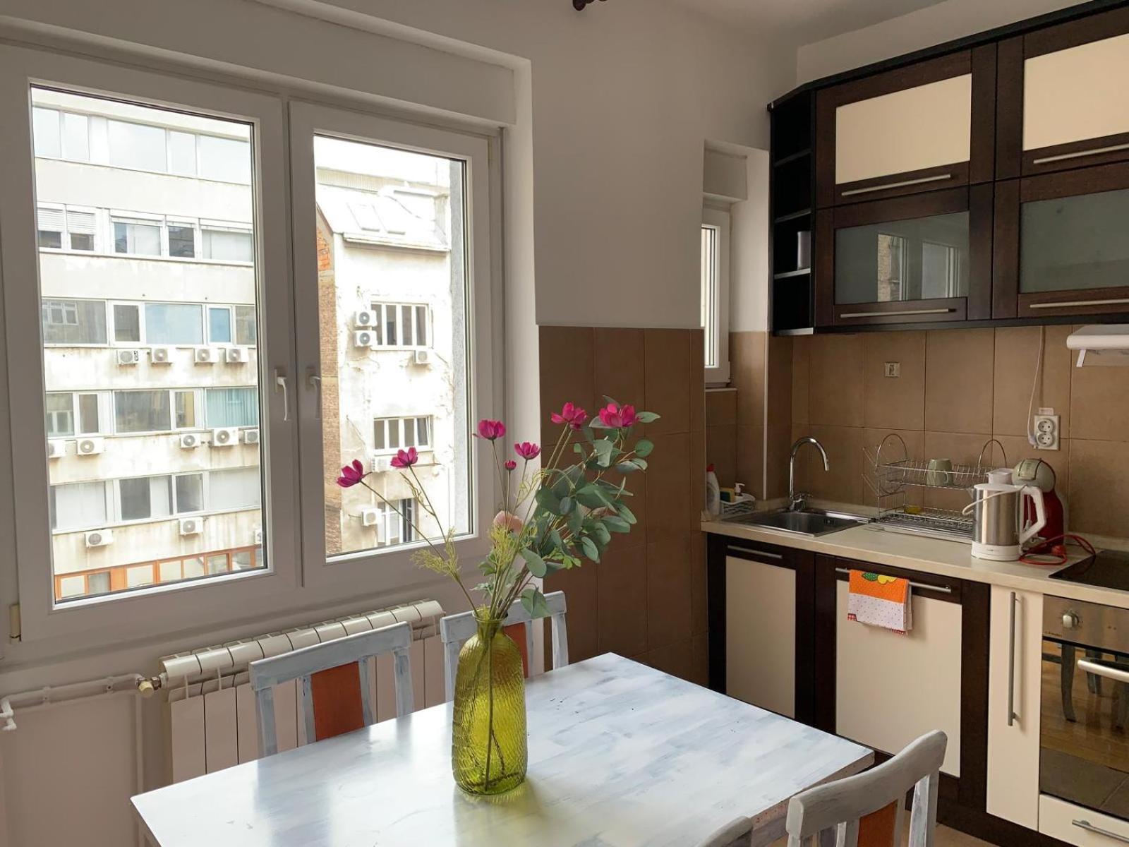 City Center Crown Apartment Belgrad Exteriör bild